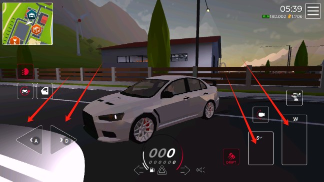 汽车LP极限驾驶游戏仓库位置指南4